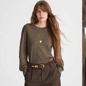 Madewell Olive Long Sleeve Tee
